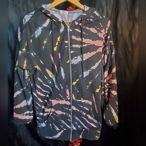 Ardene Tie-Dye pattern oversize soft hoodie size Medium